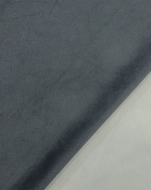 minimalistic dressGREY PLAIN VELVET LYCRA FABRIC ( WIDTH 58 INCHES )