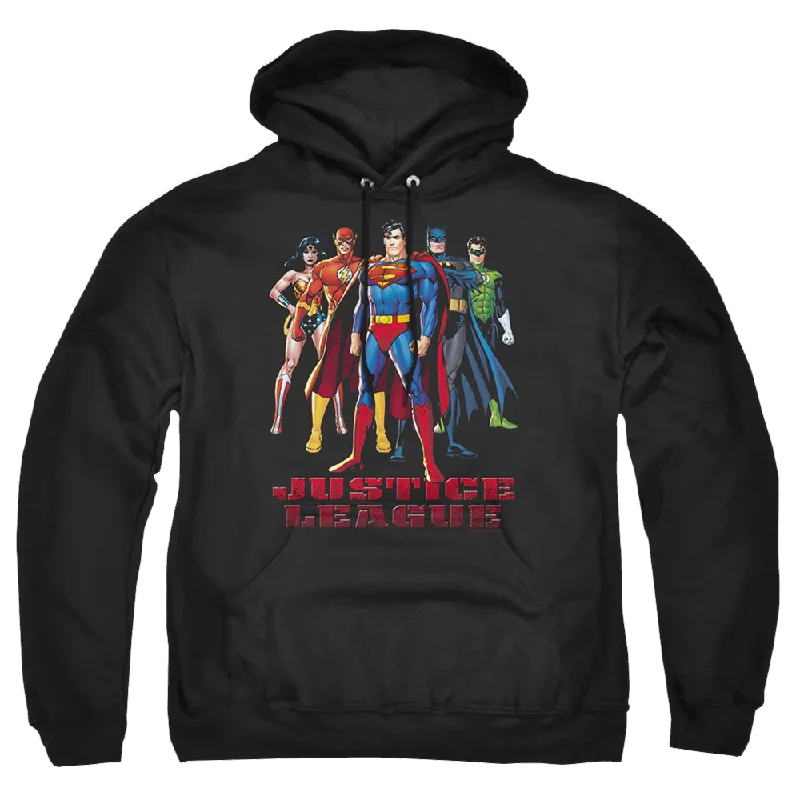 comfortable stylish hoodieJustice League In League Pullover Hoodie