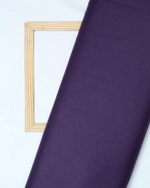 cocktail party dressPurple Plain Cotton Poplin Fabric