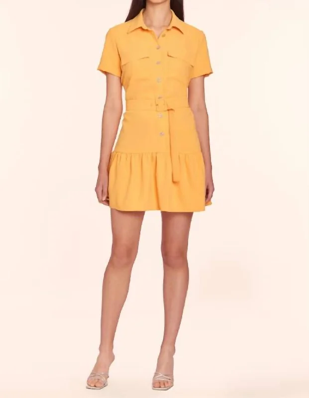 fitted dressCathee Dress In Custard