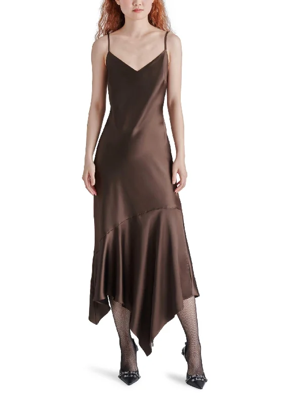 tiered dressLucille Dress In Dark Espresso