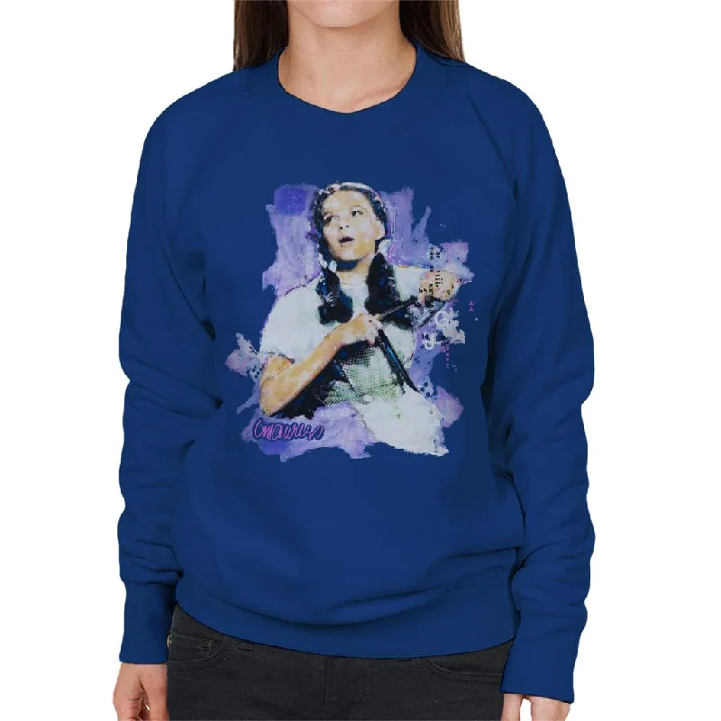 performance gym sweatshirtSidney Maurer Original Portrait Of Judy Garland Wizard Of Oz Women's Sweatshirt