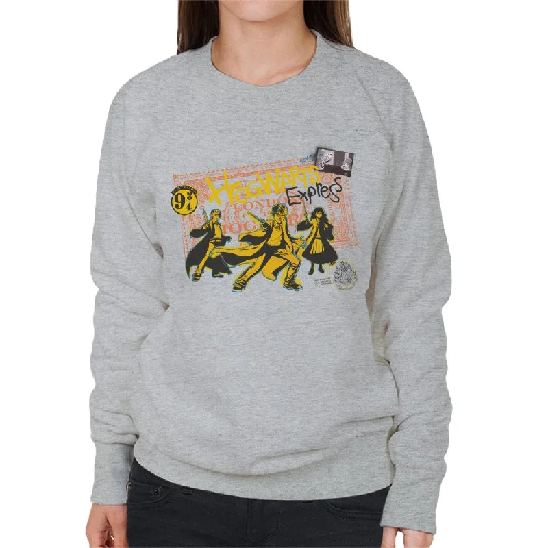 urban activewear hoodieHarry Potter London To Hogwarts Women's Sweatshirt