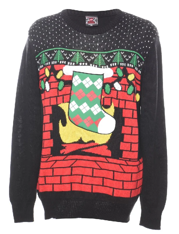 utility coatFestive Season Christmas Jumper - XL