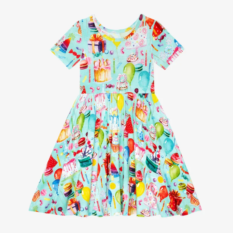 flowy maxi dressPosh Peanut Happy Birthday Twirl Dress