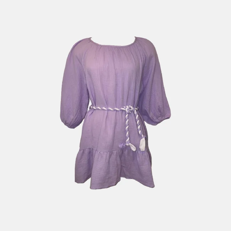 comfy maxi dressCoverup Dress In Purple