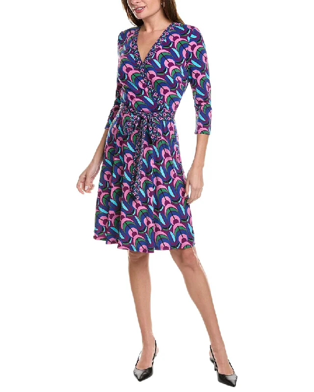 trendy wrap dressLeota Surplice Mini Dress