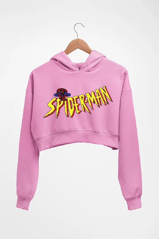 comfortable hoodieSpiderman Superhero Crop HOODIE FOR WOMEN