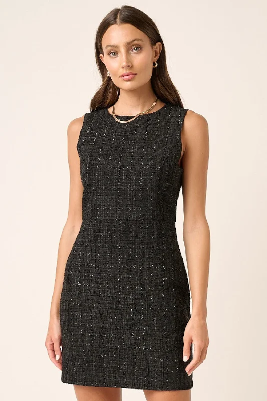 office dressMittoshop Tweed Sleeveless Mini Dress