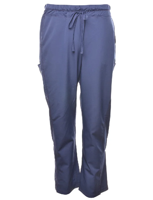 fashion-forward coatDickies Navy Soft Track Pants - W34 L31