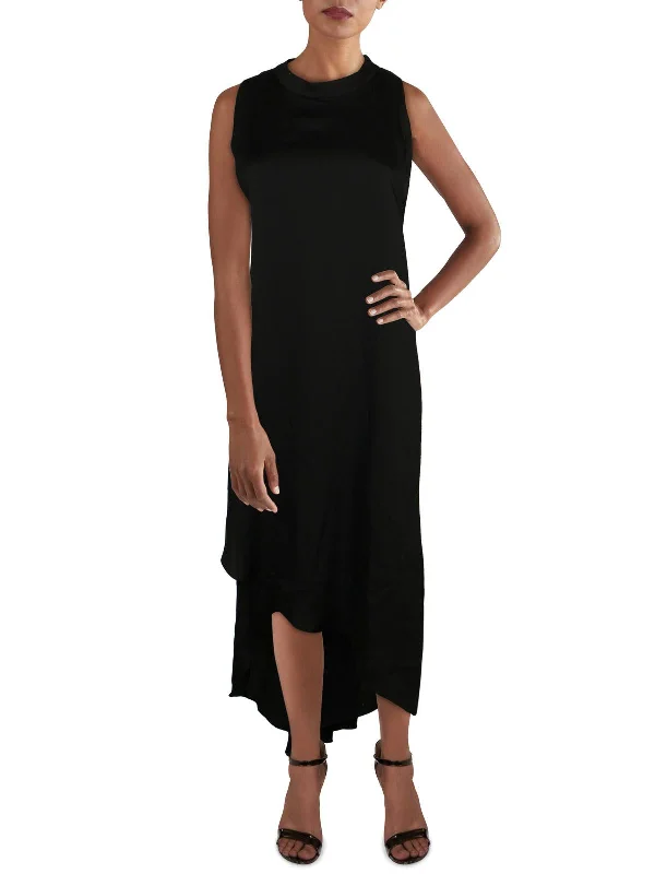 trendy dressWomens Asymmetric Sleeveless Cocktail Dress