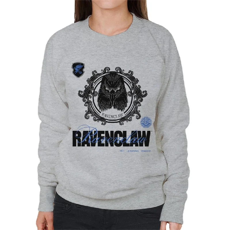 trendy gym wear hoodieHarry Potter Ravenclaw Eagle Women's Sweatshirt