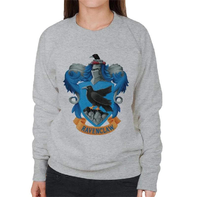 athletic streetwear sweatshirtHarry Potter Ravenclaw Eagle Shield Women's Sweatshirt