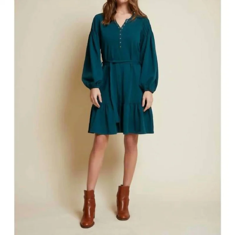 casual dressTalli Dress In Emerald