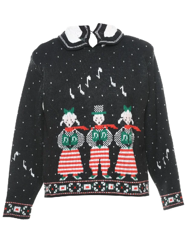 long coatFestive Print Christmas Jumper - M