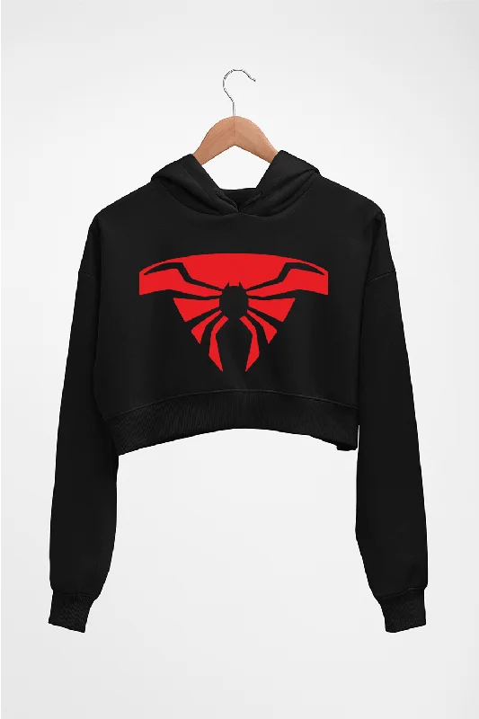 stylish pullover hoodieSpiderman Superhero Crop HOODIE FOR WOMEN