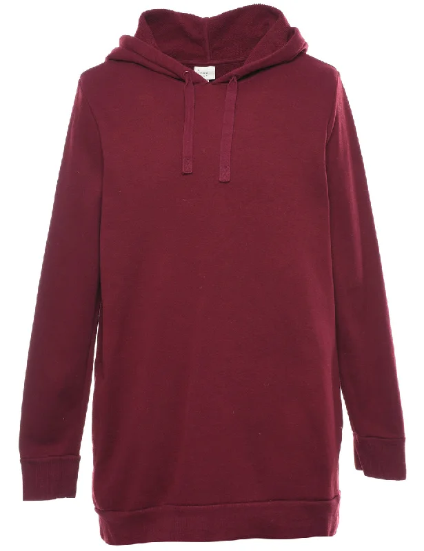 outdoor adventure coatMaroon Hooded Sweatshirt - XL