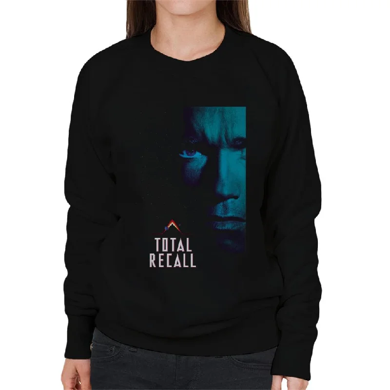 urban workout sweatshirtTotal Recall Doug Quaid Space Poster Women's Sweatshirt