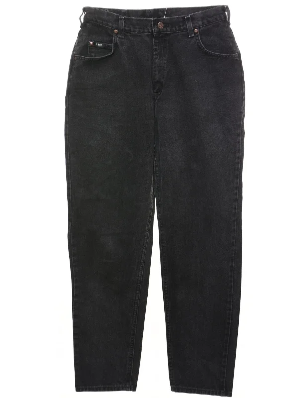 winter coatBlack Classic Tapered Lee Jeans - W30 L31