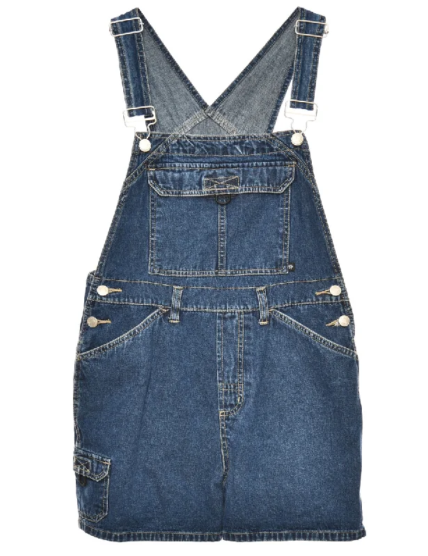 outdoor coatDark Wash Cropped Dungarees - W34 L3