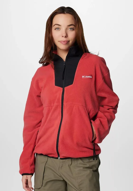 comfortable stylish hoodieColumbia Womens Sequoia Grove™ Fleece Jacket, Daredevil