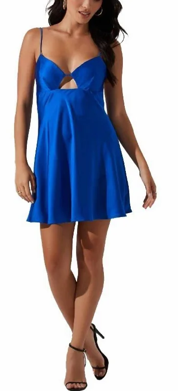 cocktail dressInara Dress In Electric Blue