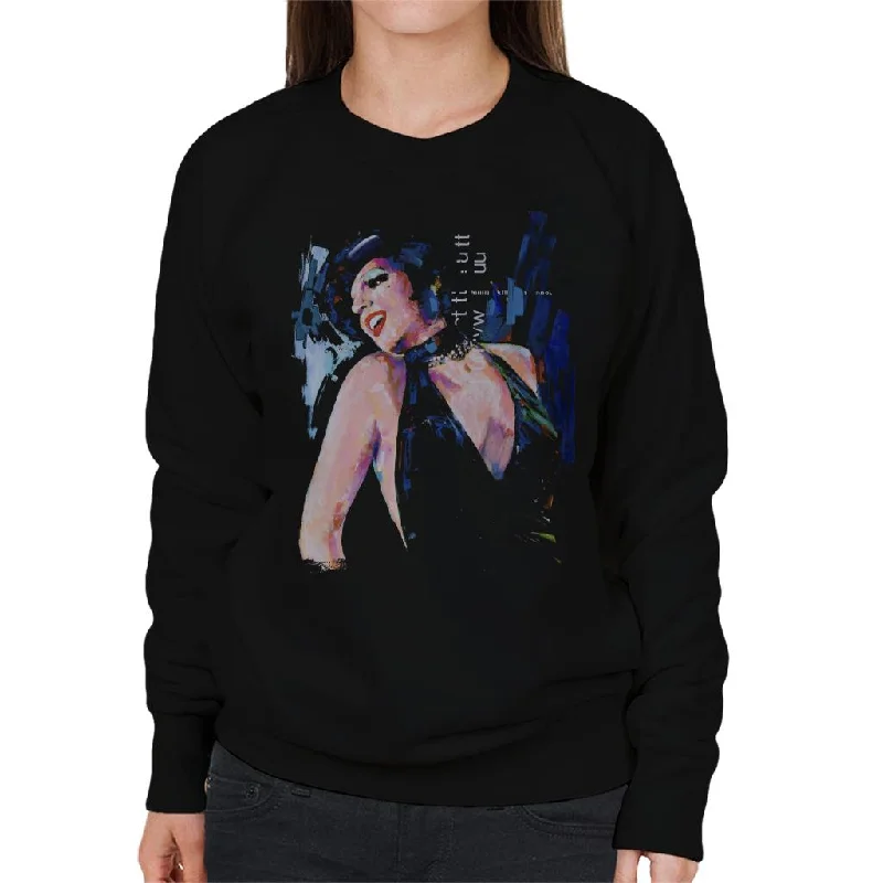 stylish performance hoodieSidney Maurer Original Portrait Of Liza Minnelli Cabaret Women's Sweatshirt