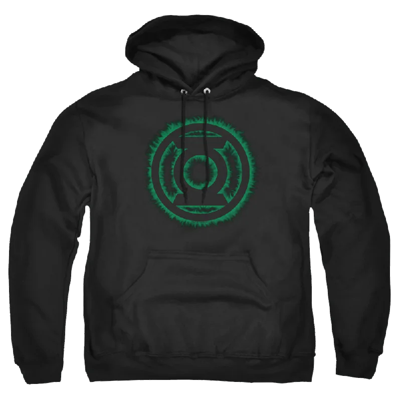 minimalist hooded sweatshirtGreen Lantern Green Flame Logo - Pullover Hoodie