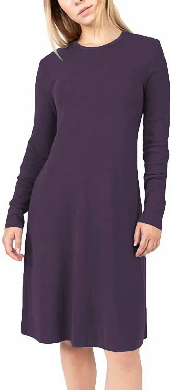 casual evening dressAbundance Dress In Inkpot