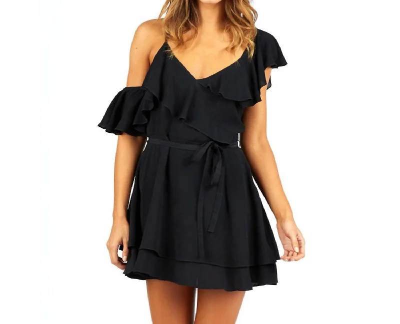 draped dressGigi Dress In Black