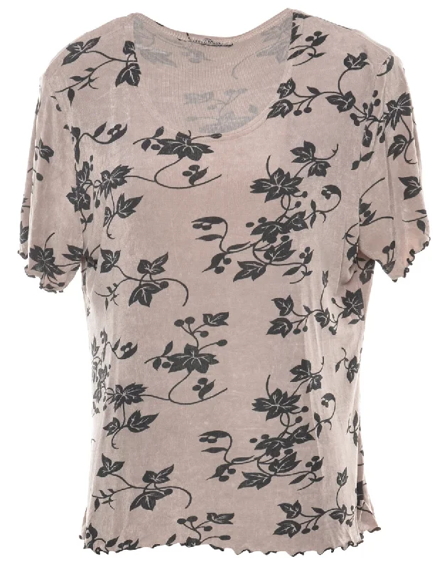 lightweight coatFloral Top - L