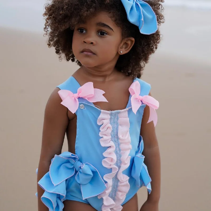 luxury dressBaby Blue Romper