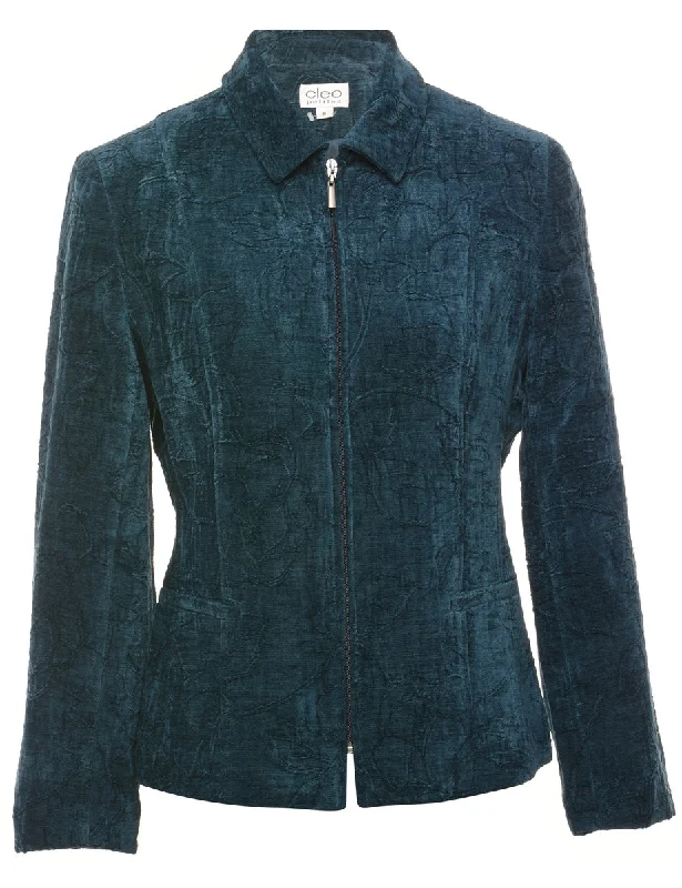 urban casual coatTeal Tapestry Jacket - M