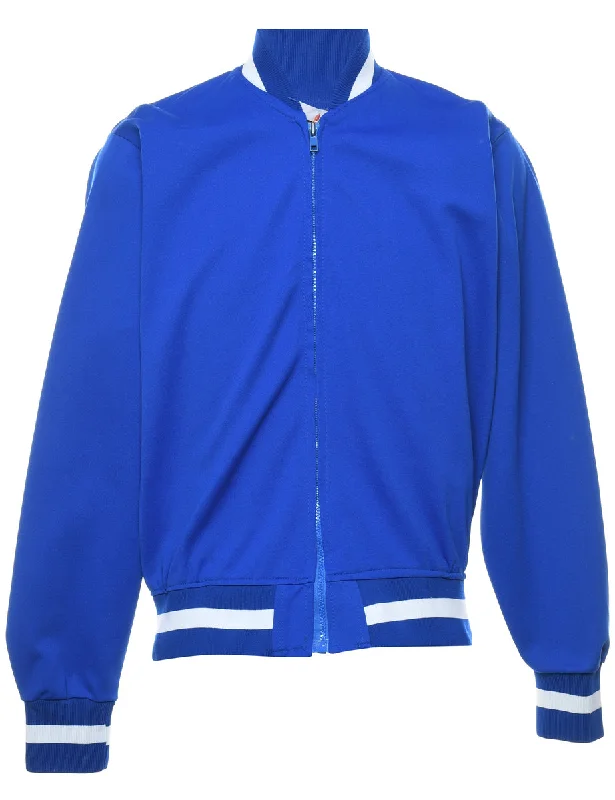 casual utility jacketBlue Track Top - M