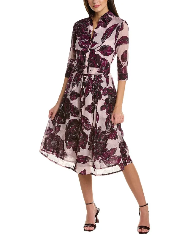 ruffle dressSamantha Sung Audrey 3 Shirtdress