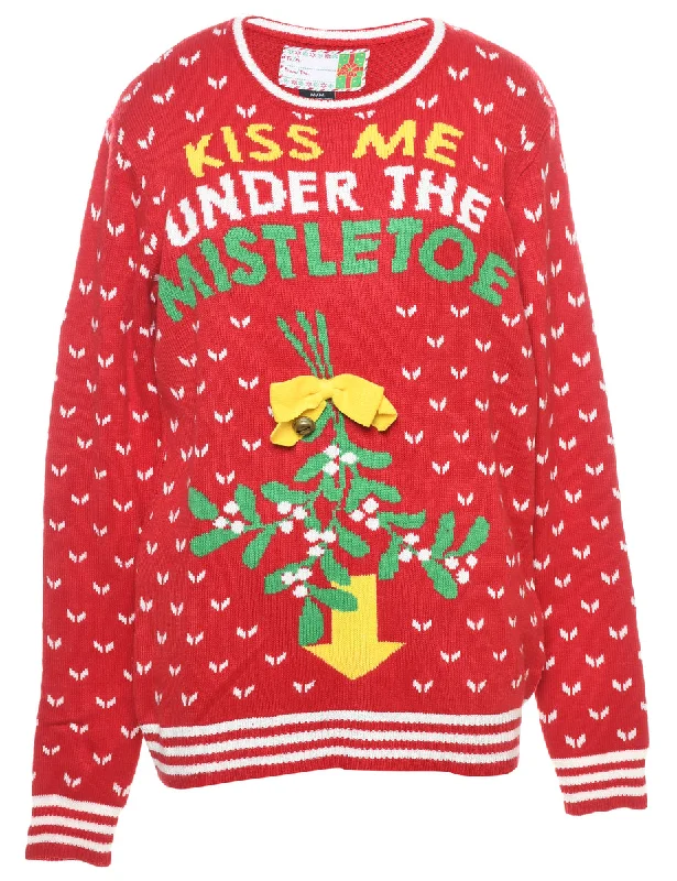 contemporary coatFestive Season Christmas Jumper - M