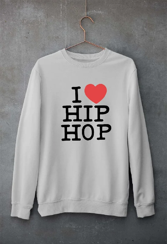 athletic casual sweatshirtI Love Hip Hop Unisex Sweatshirt for Men/Women