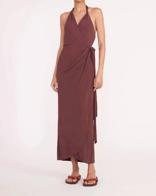 backless dressRaegan Dress In Bark