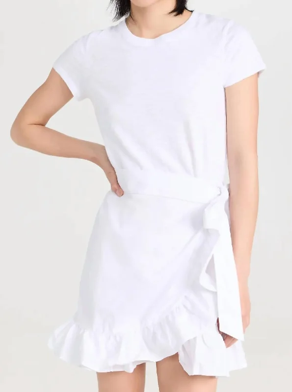 minimalistic dressMikayla Dress In White