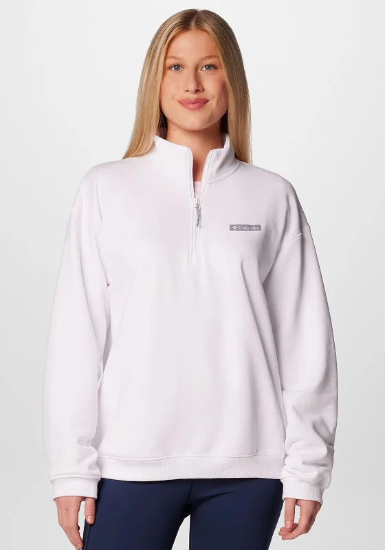 fleece hoodieColumbia Womens Meridian Creek™ Half Zip Sweater, White