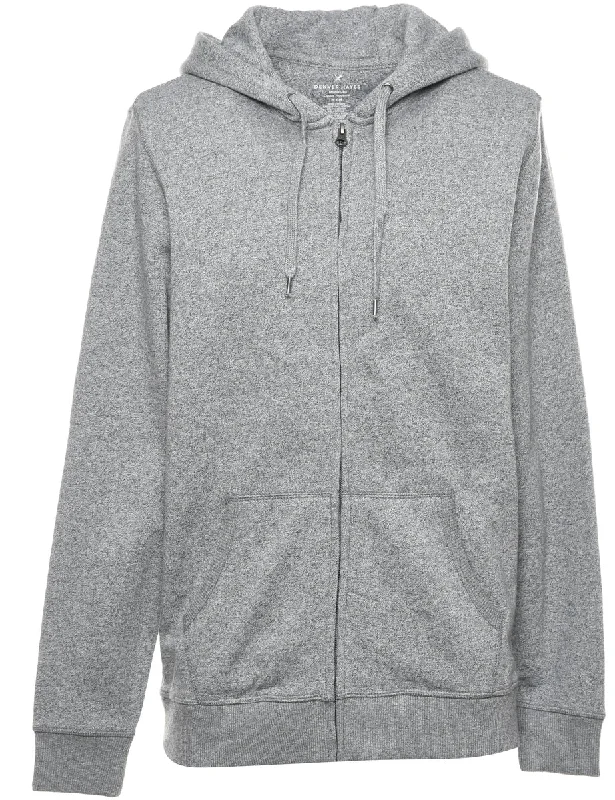 classic bomber jacketMarl Grey Hooded Sweatshirt - M