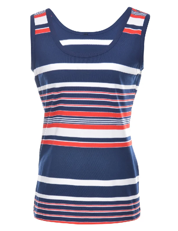 casual coatNavy Striped Vest - S