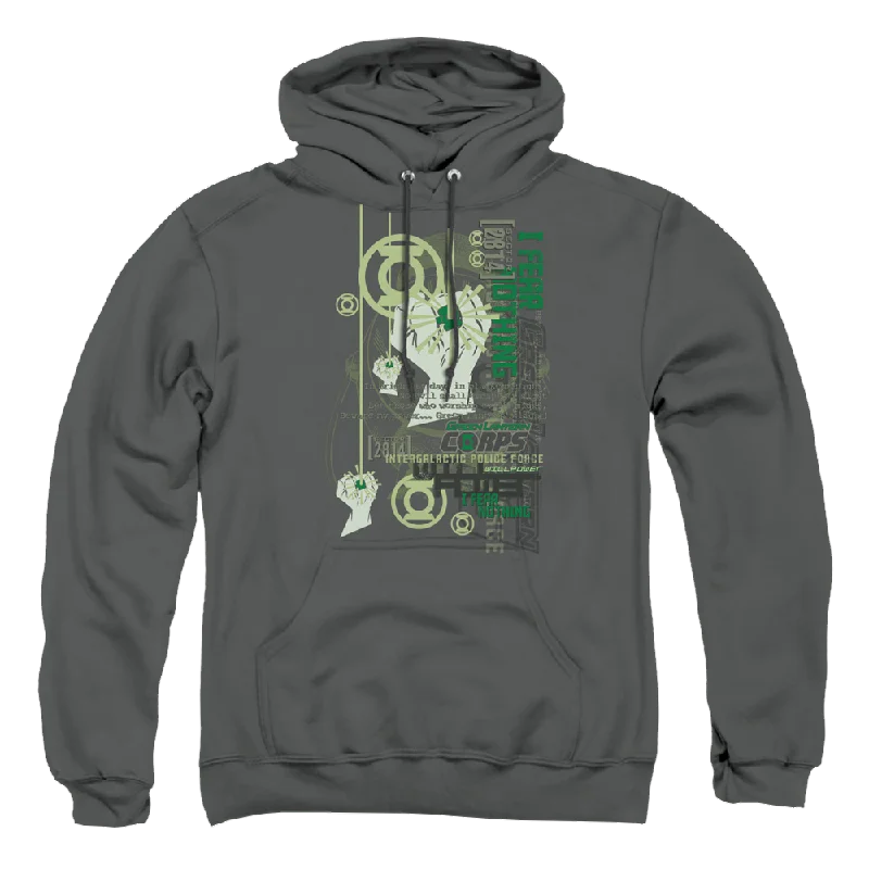 fashion-forward hoodieGreen Lantern Core Strength - Pullover Hoodie